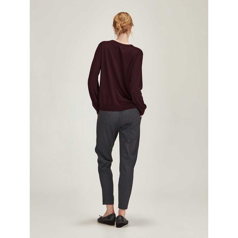 Sills Blue Check Jogger image number 1